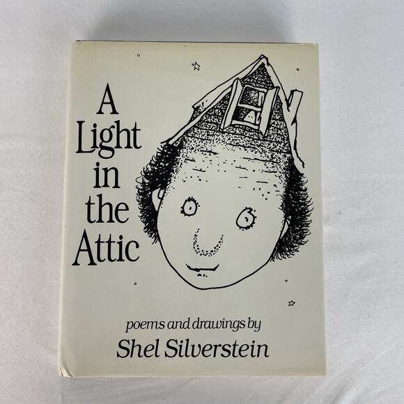 Shel Silverstein Lot of 3 Books Big O, Sidewalk Ends, Attic First Editions - Picture 8 of 16